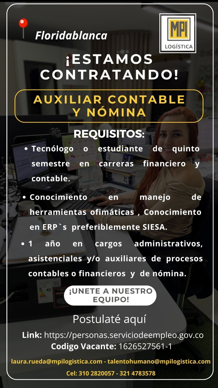 Imagen de la vacante