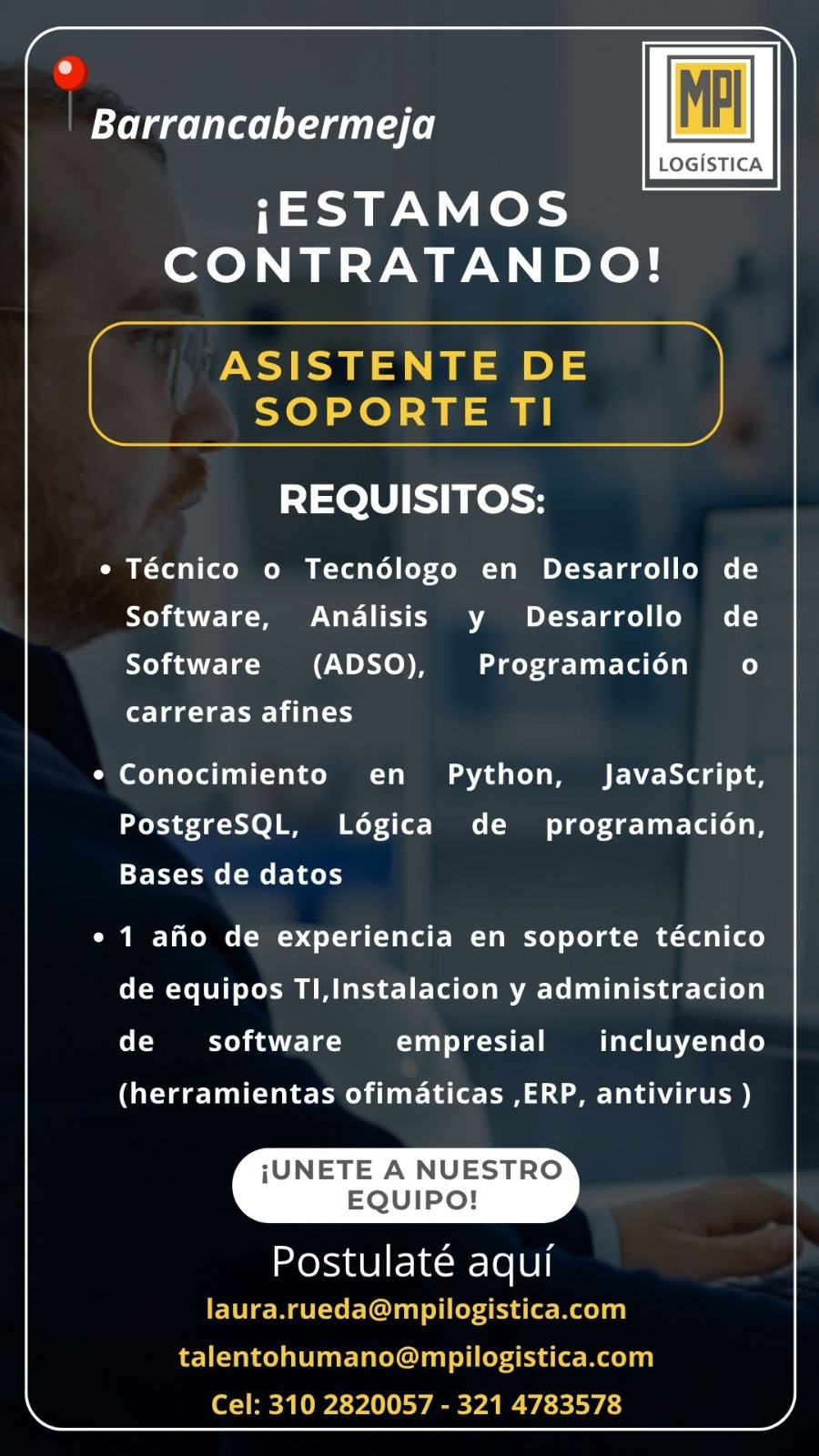Imagen de la vacante